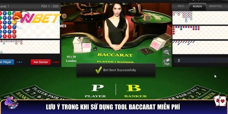 Tool Baccarat miễn phí – Công cụ hỗ trợ người chơi cá cược 5 Lưu ý trong khi sử dụng tool baccarat miễn phí